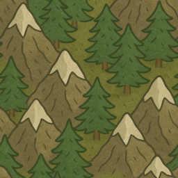 Forested Mountains